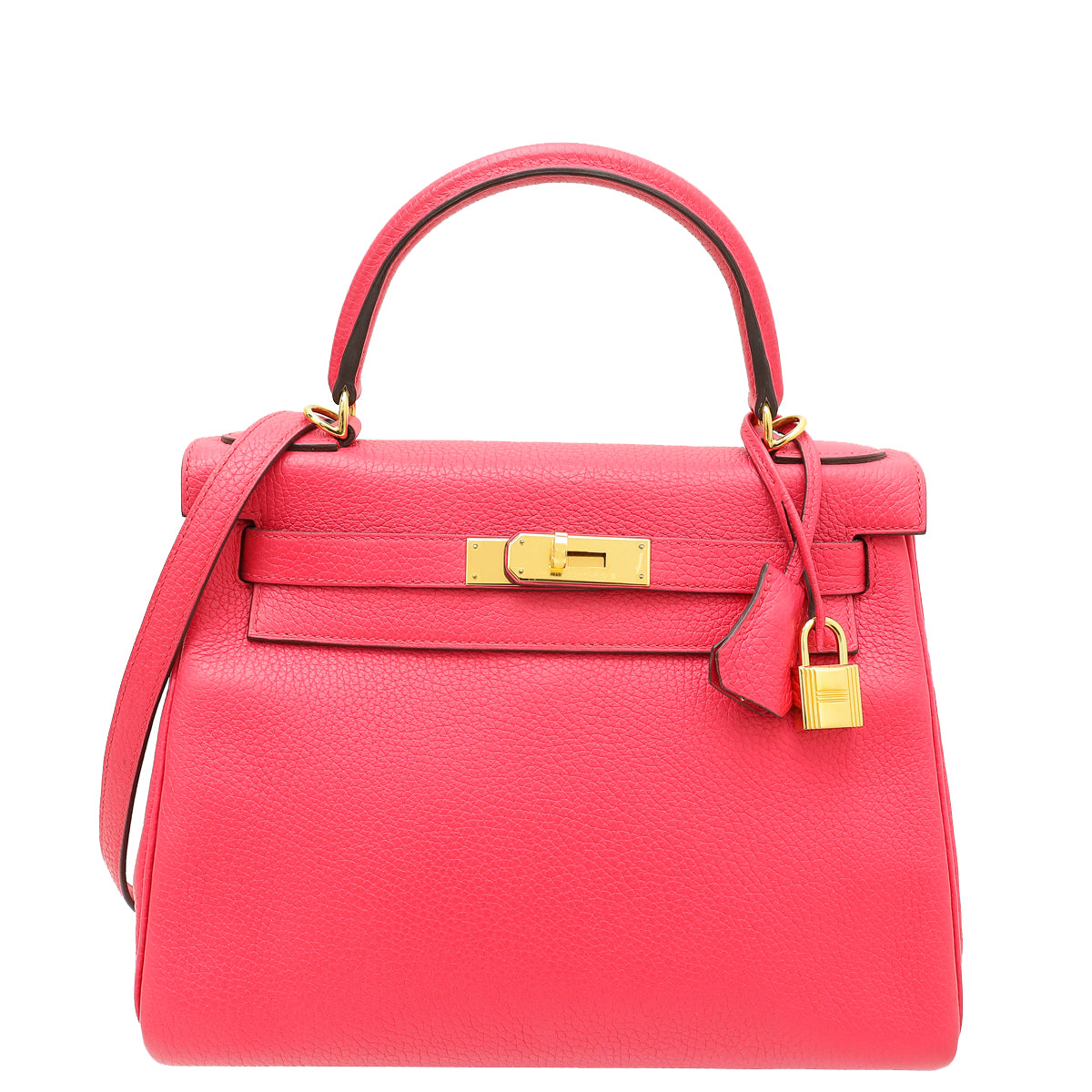 Hermes Rose Tyrien Retourne Kelly 28 Bag-Hermes-THE CLOSET