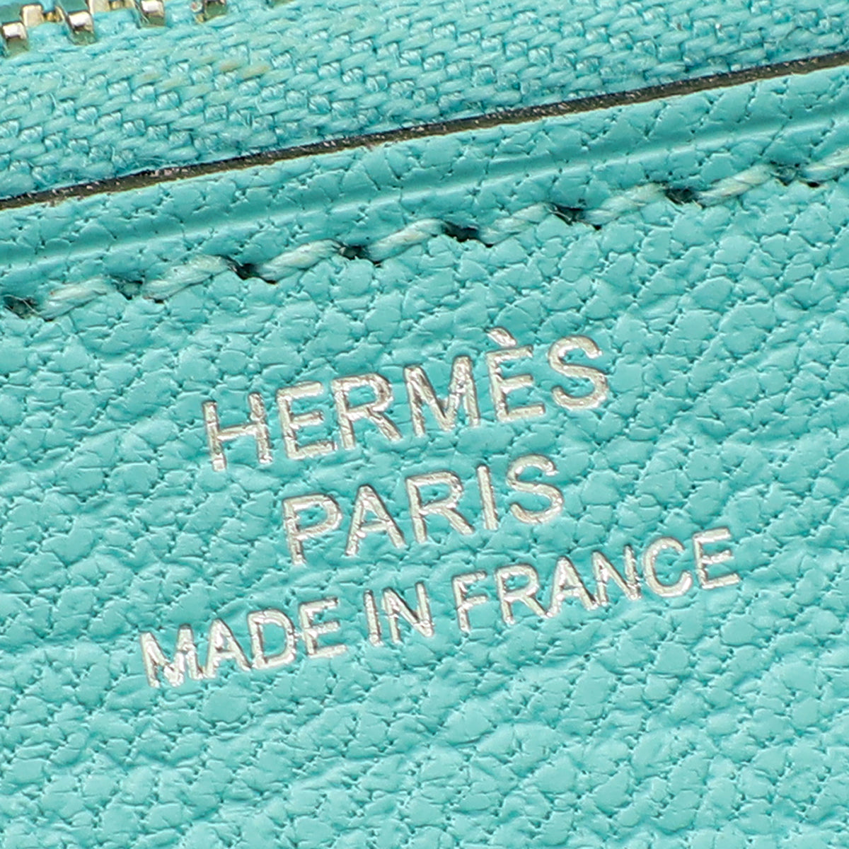 Hermes Bleu Atole Kelly Classic Ghillies Wallet
