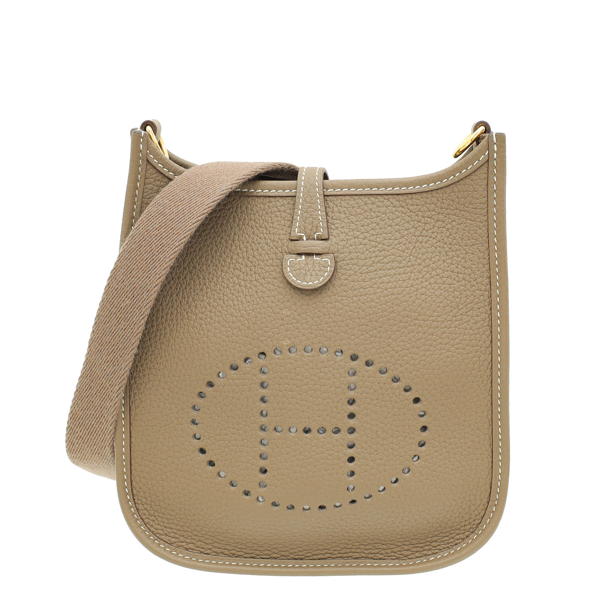 Hermes Gris Etain Evelyne TPM Maurice Bag