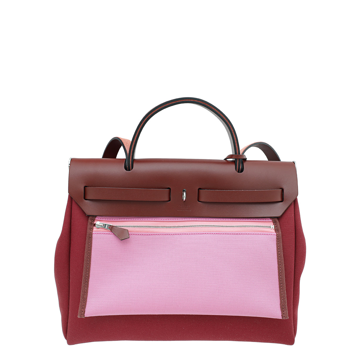 Hermes Rubis Bubblegum Retourne Verso Herbag 31 PM Bag-Hermes-THE CLOSET