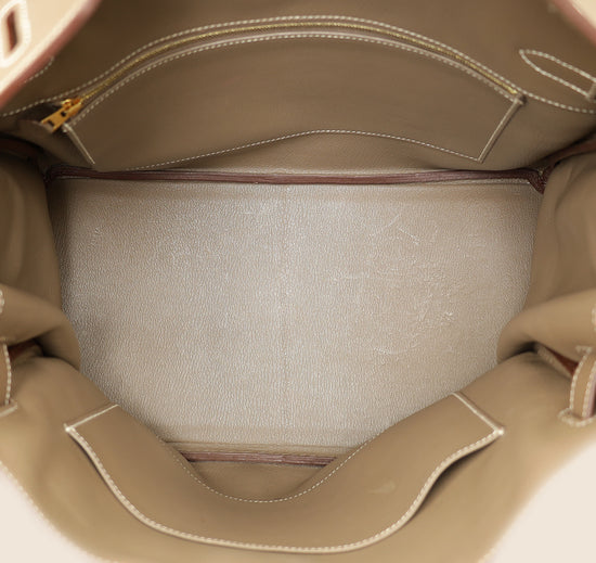 Hermes Etoupe Retourne Birkin 35 Bag-Hermes-THE CLOSET