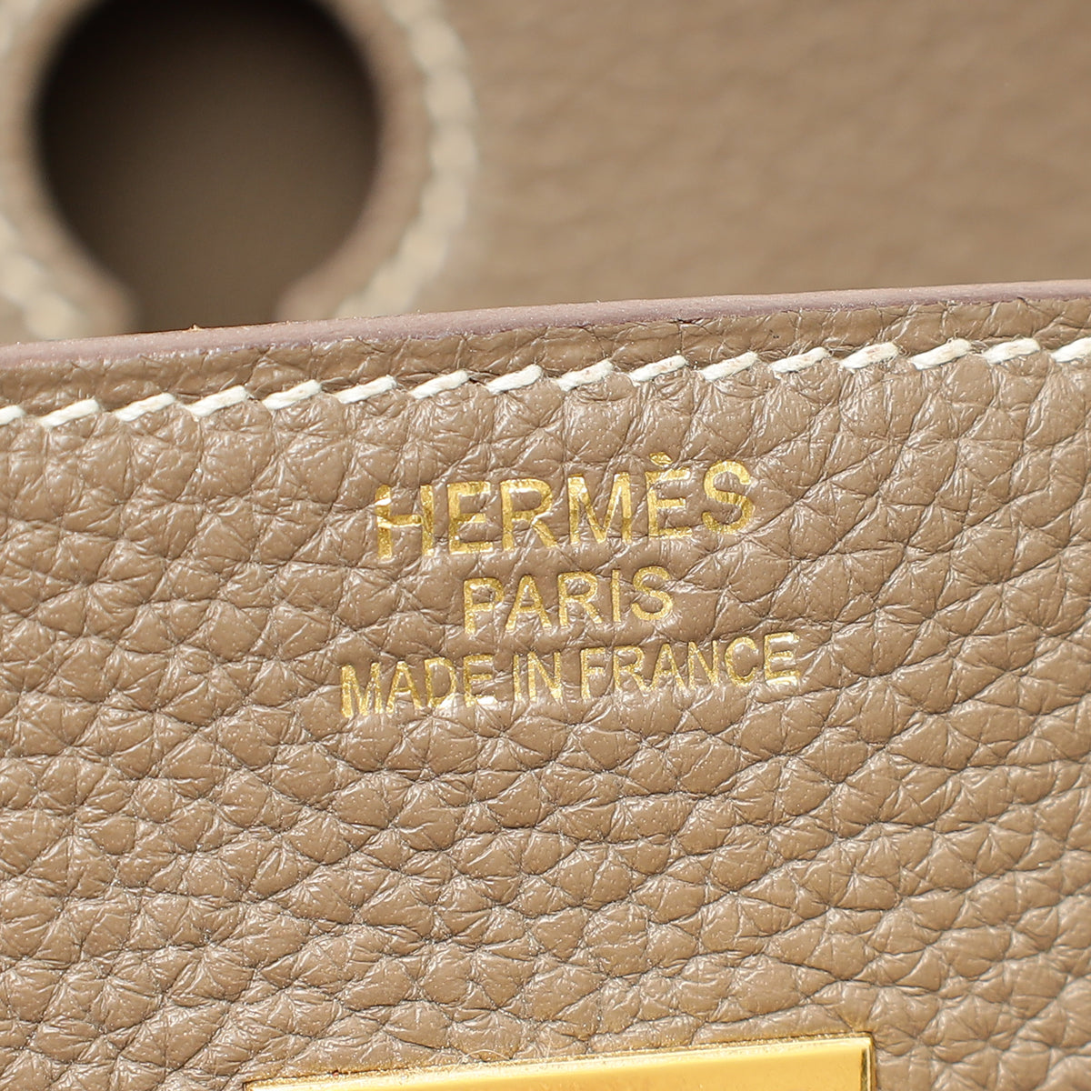 Hermes Etoupe Retourne Birkin 35 Bag-Hermes-THE CLOSET