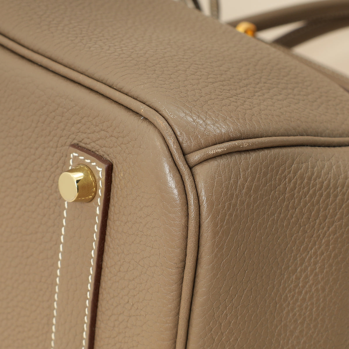 Hermes Etoupe Retourne Birkin 35 Bag-Hermes-THE CLOSET