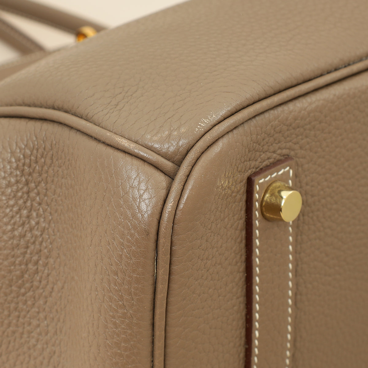 Hermes Etoupe Retourne Birkin 35 Bag-Hermes-THE CLOSET