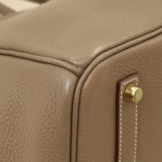 Hermes Etoupe Retourne Birkin 35 Bag-Hermes-THE CLOSET