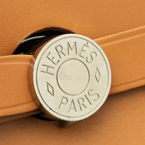 Hermes Bicolor Herbag 31 Sellier Vache Hunter Toile PM Bag