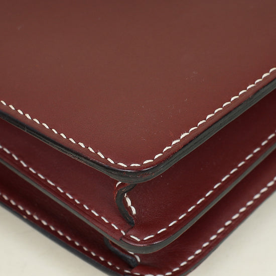 Hermes Rouge H Roulis 23 Bag