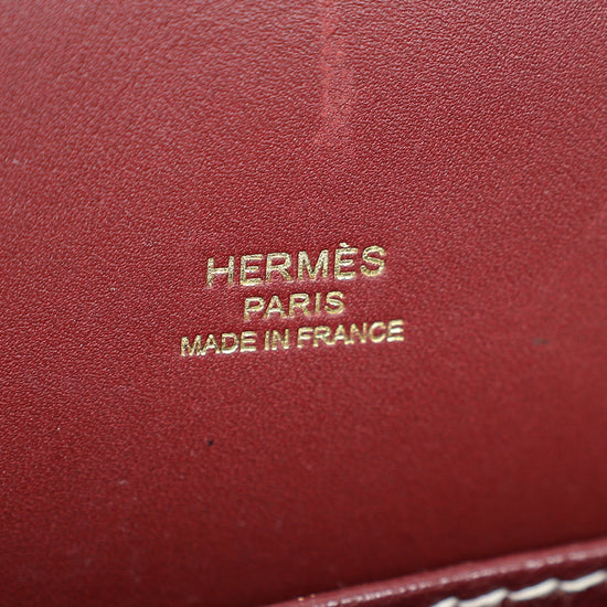 Hermes Rouge H Roulis 23 Bag