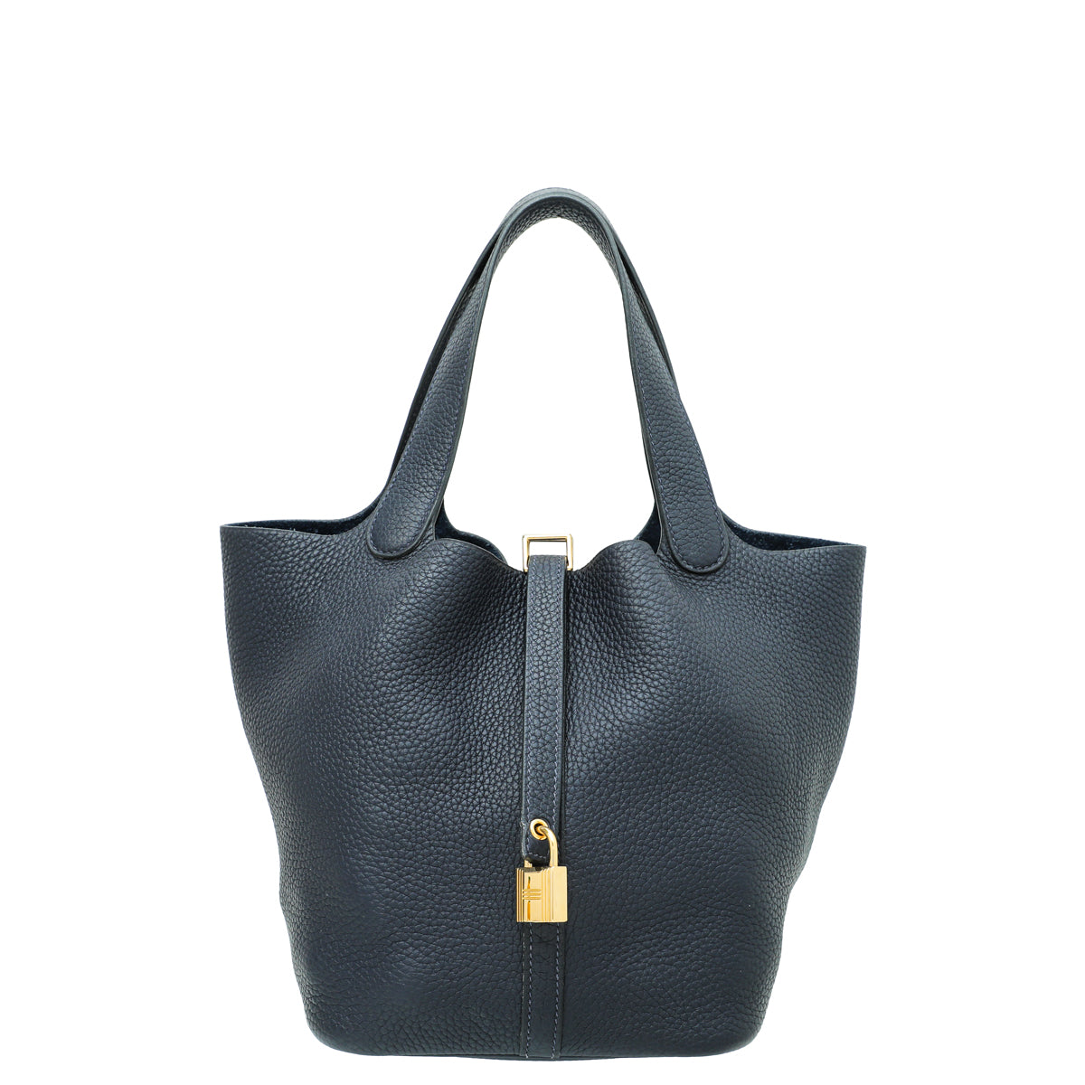 Hermes Navy Picotin Lock 22 Bag-Hermes-THE CLOSET
