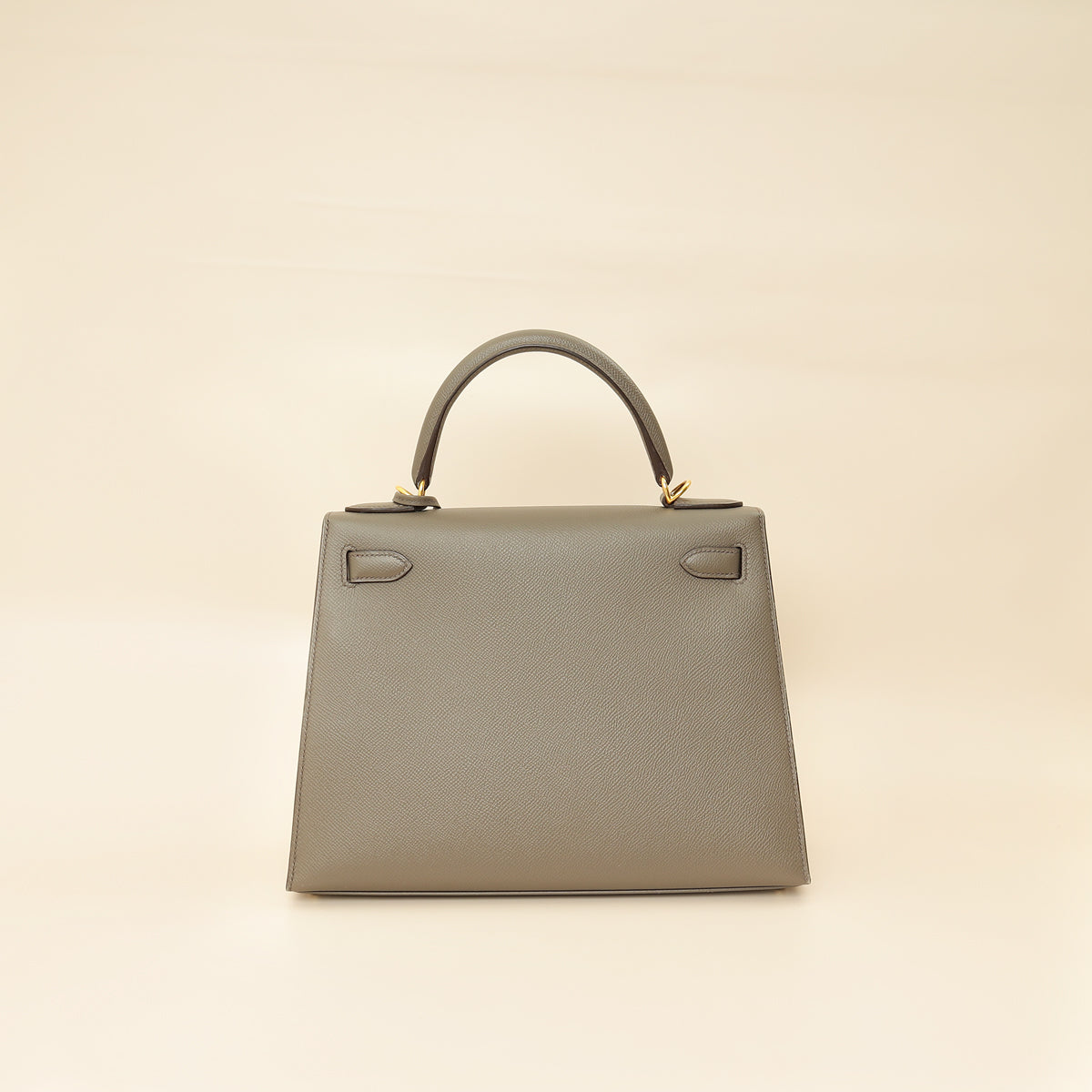 Hermes Gris Etain Sellier Kelly 28 Bag-Hermes-THE CLOSET