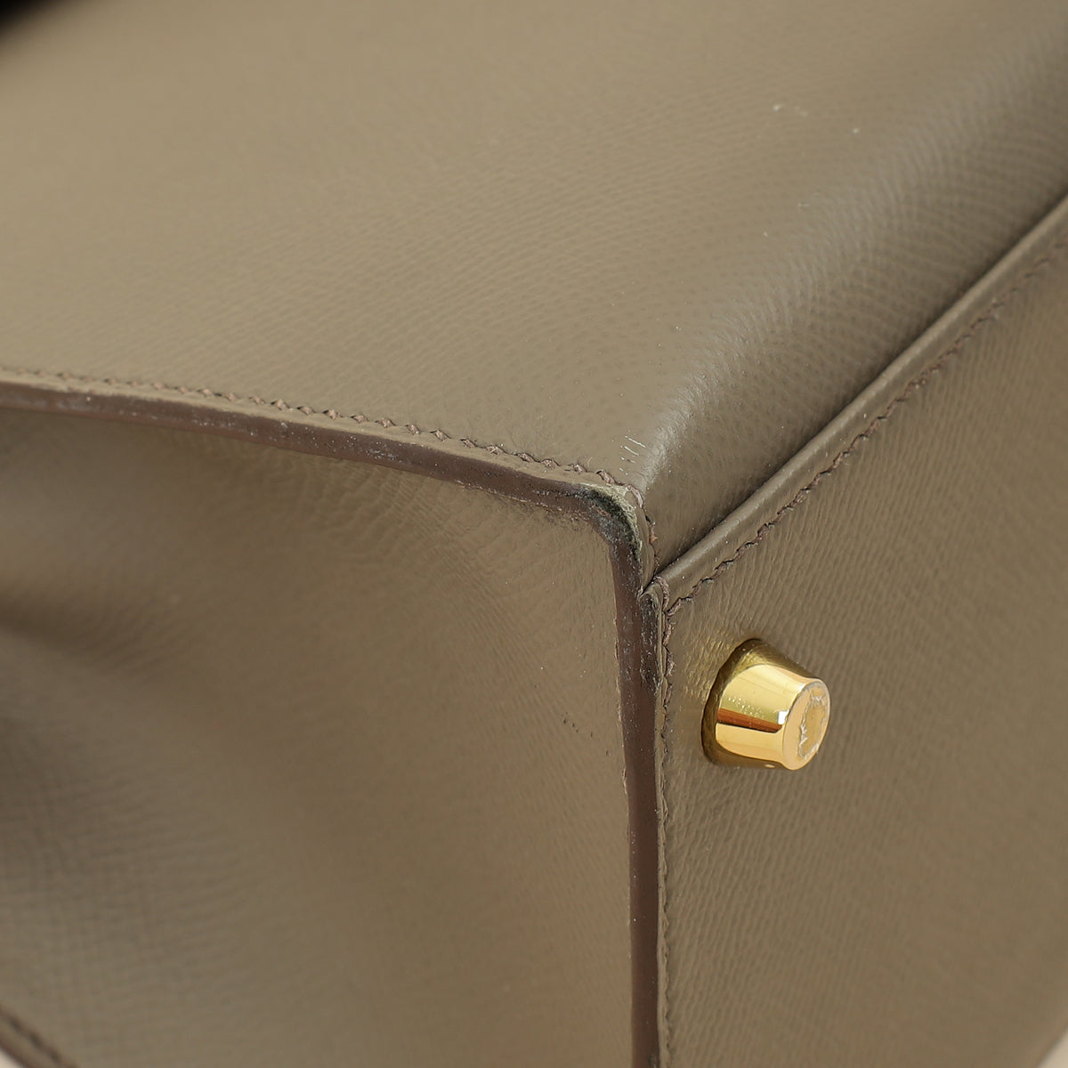 Hermes Gris Etain Sellier Kelly 28 Bag-Hermes-THE CLOSET