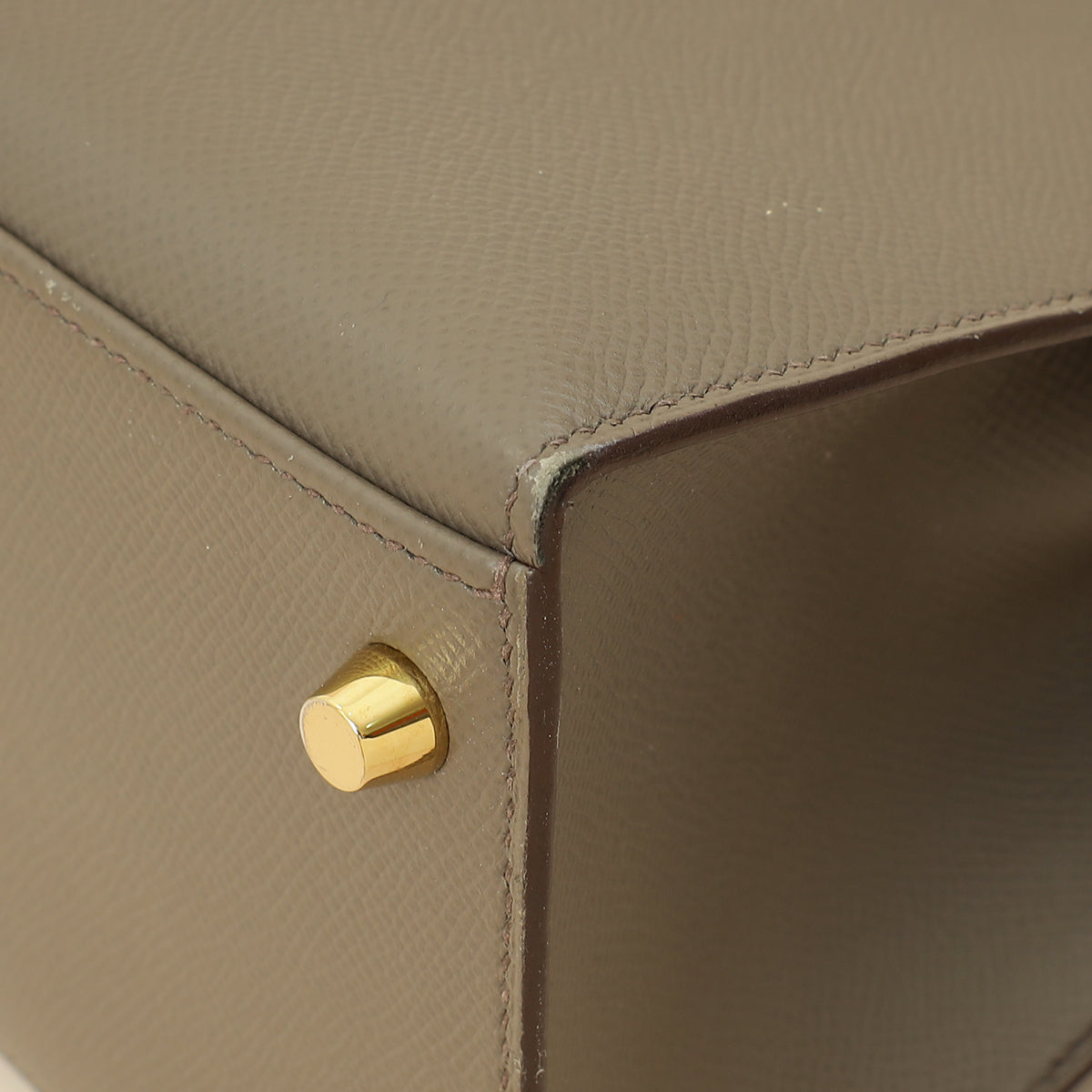 Hermes Gris Etain Sellier Kelly 28 Bag-Hermes-THE CLOSET