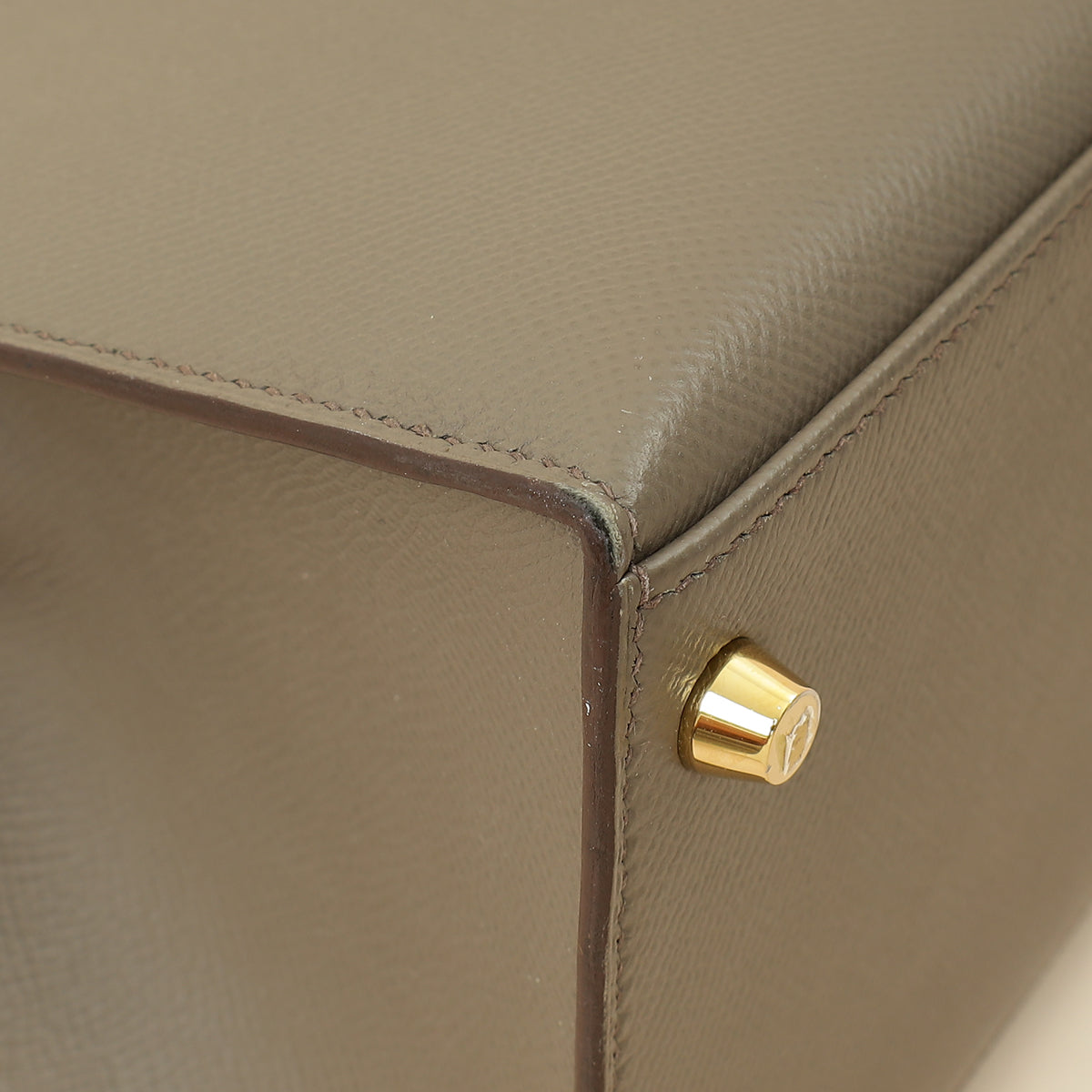 Hermes Gris Etain Sellier Kelly 28 Bag-Hermes-THE CLOSET