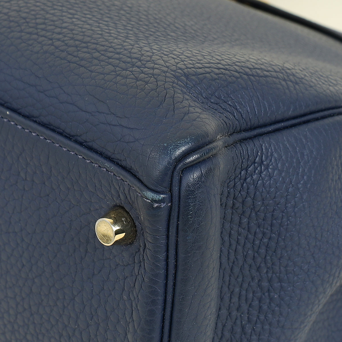 Hermes Bleu Indigo Retourne Kelly 35 Bag — image 5 of 13