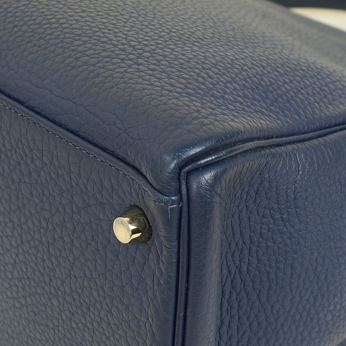 Hermes Bleu Indigo Retourne Kelly 35 Bag — image 7 of 13