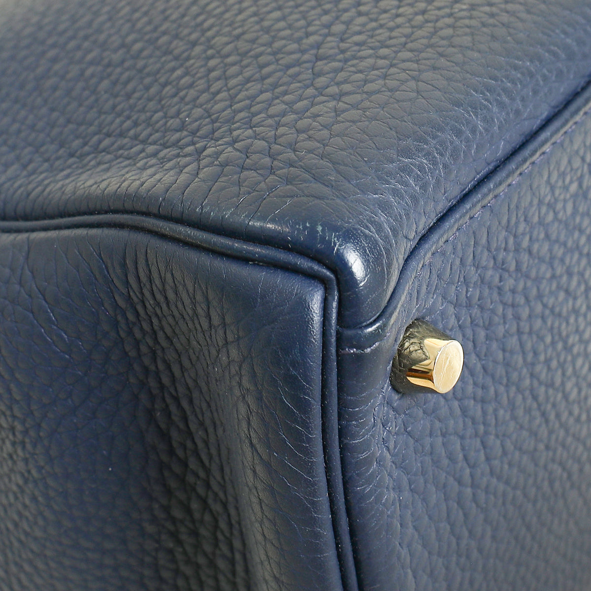 Hermes Bleu Indigo Retourne Kelly 35 Bag — image 8 of 13