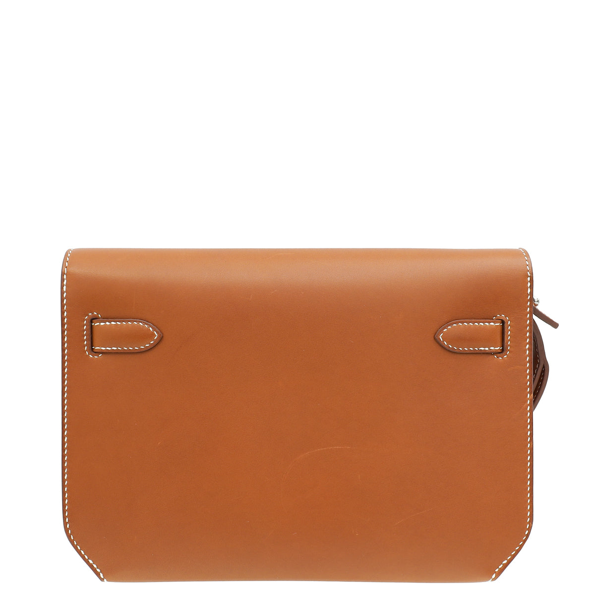 Hermes Gold Depeches 25 Box Pouch-Hermes-THE CLOSET