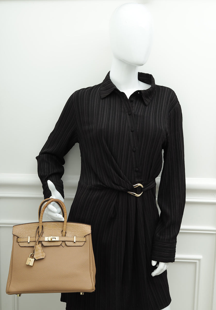 Hermes Chai Retourne Birkin Touch 25 Bag — image 14 of 14