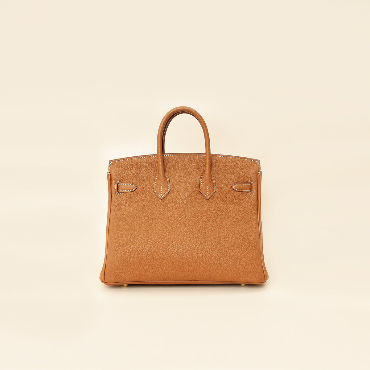 Hermes Gold Birkin 25 Retourne Bag-Hermes-THE CLOSET
