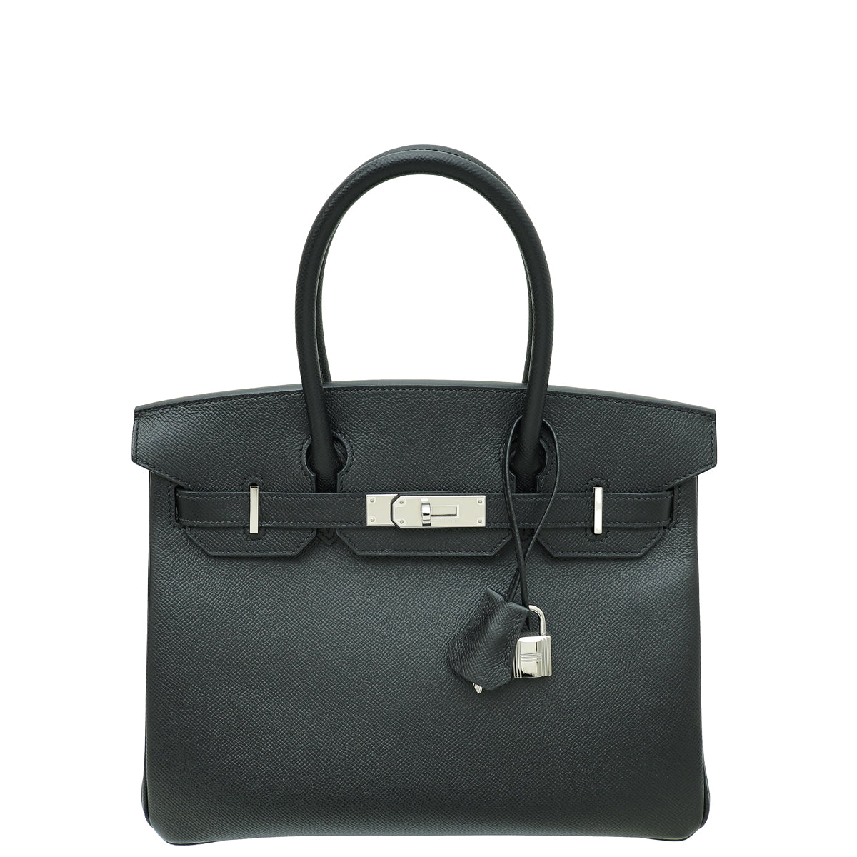 Hermes Noir Birkin 30 Bag-Hermes-THE CLOSET