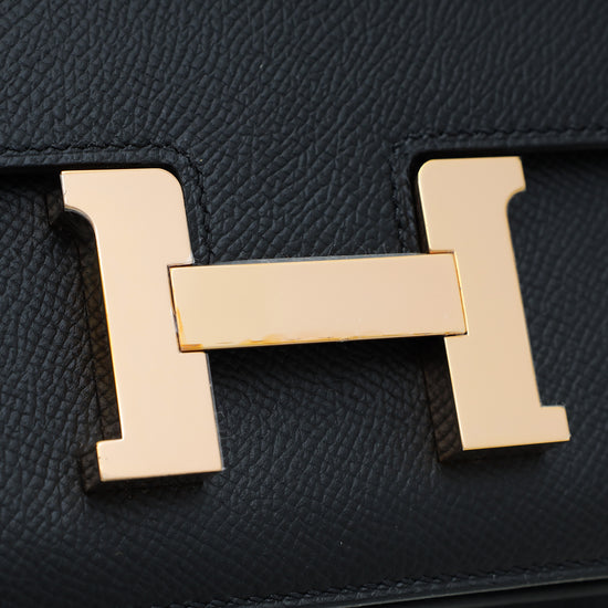 Hermes Noir Constance Mini Bag