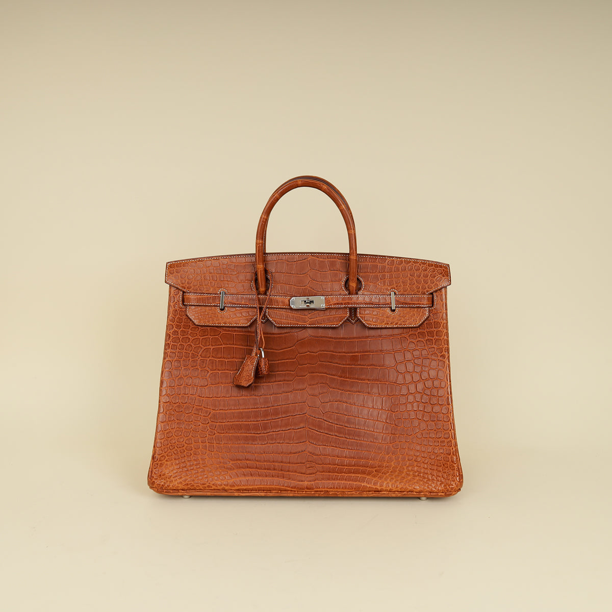 Hermes Matte Porosus Crocodile Birkin 40-Hermes-THE CLOSET