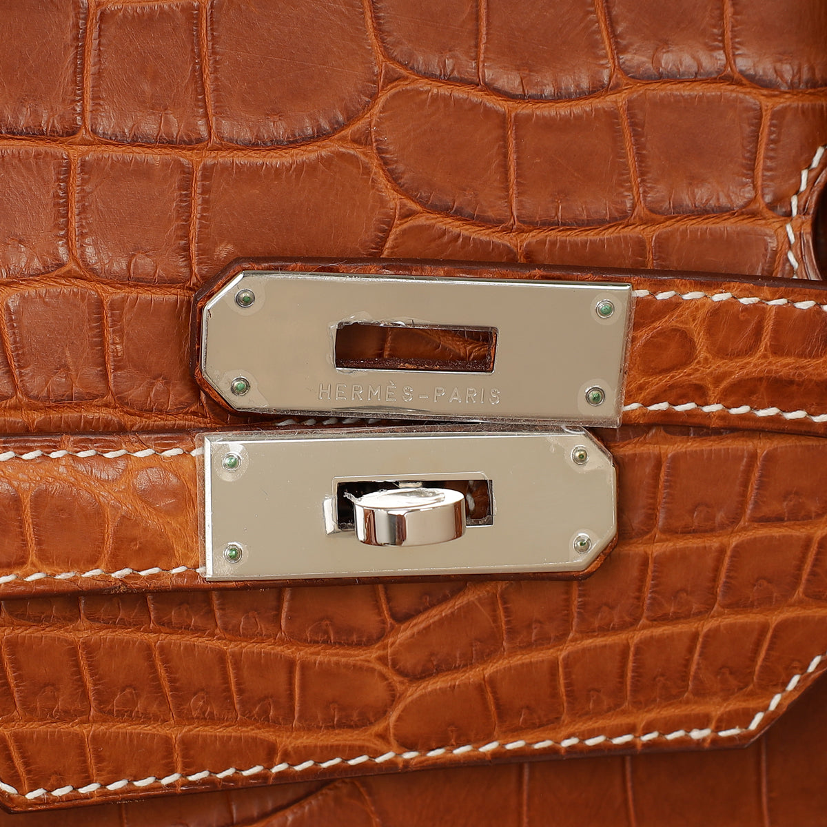 Hermes Matte Porosus Crocodile Birkin 40-Hermes-THE CLOSET