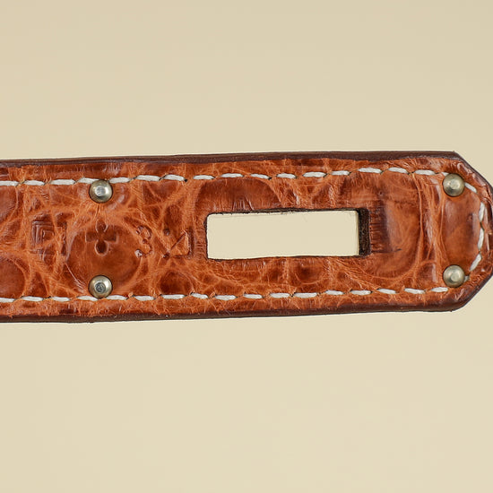 Hermes Matte Porosus Crocodile Birkin 40-Hermes-THE CLOSET