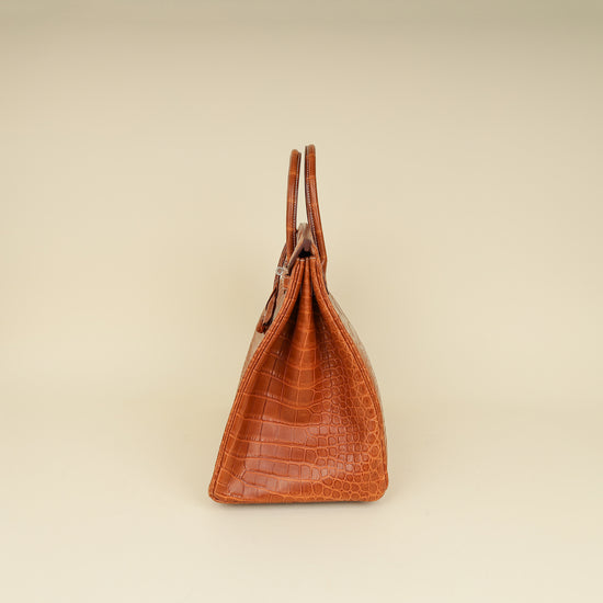 Hermes Matte Porosus Crocodile Birkin 40-Hermes-THE CLOSET