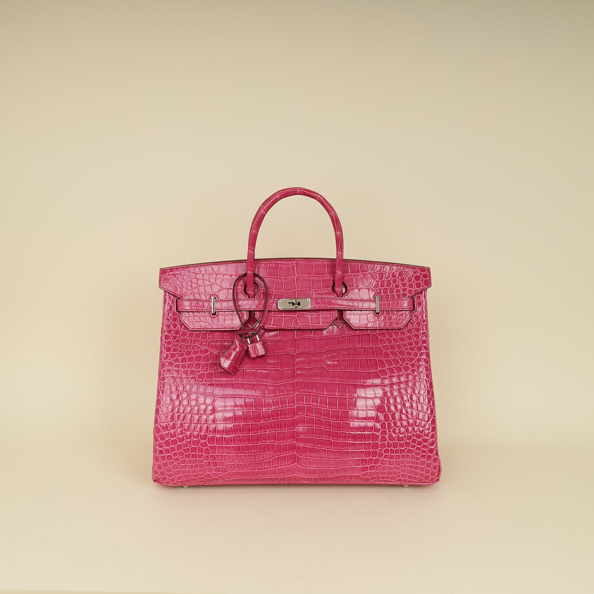 Hermes Shiny Porosus Crocodile Birkin 40-Hermes-THE CLOSET