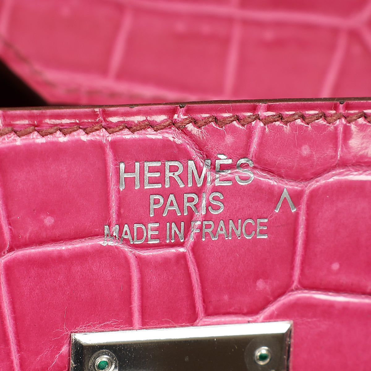 Hermes Shiny Porosus Crocodile Birkin 40-Hermes-THE CLOSET