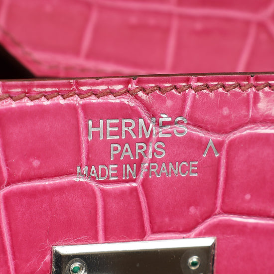 Hermes Shiny Porosus Crocodile Birkin 40-Hermes-THE CLOSET