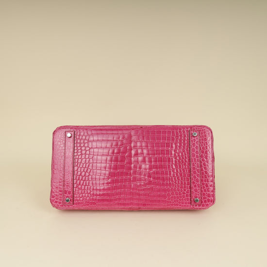 Hermes Shiny Porosus Crocodile Birkin 40-Hermes-THE CLOSET