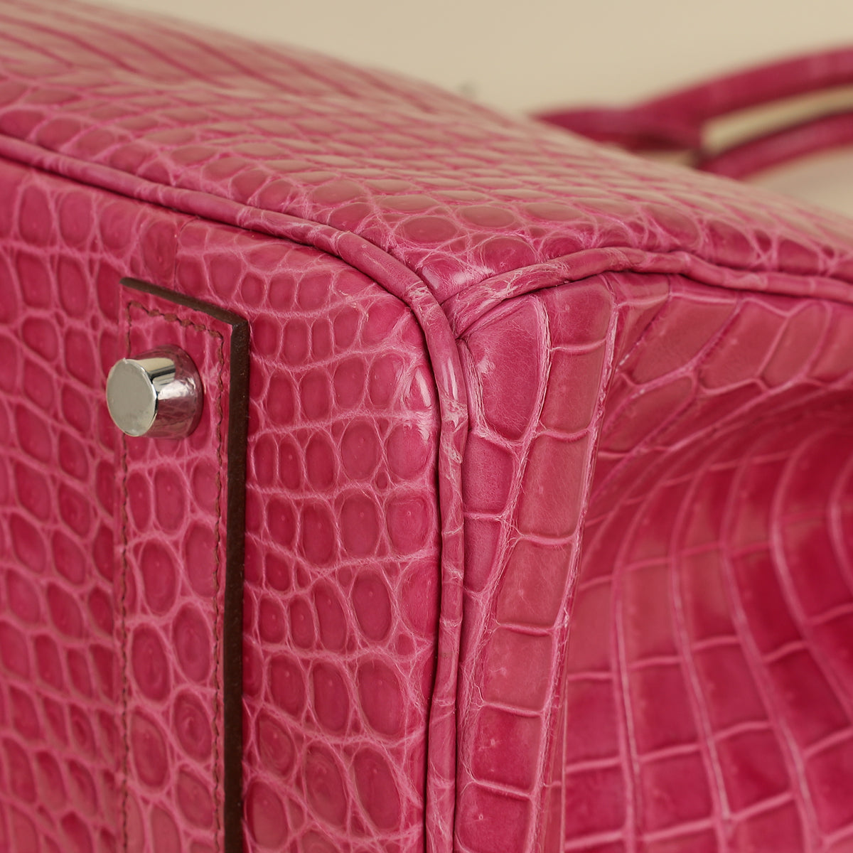 Hermes Shiny Porosus Crocodile Birkin 40-Hermes-THE CLOSET