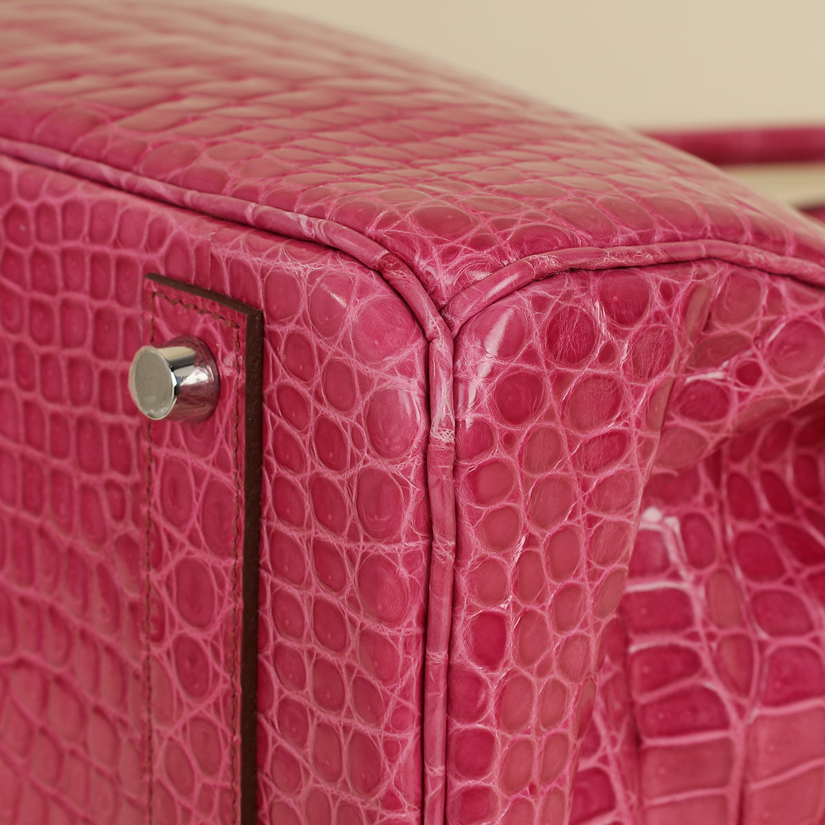 Hermes Shiny Porosus Crocodile Birkin 40-Hermes-THE CLOSET