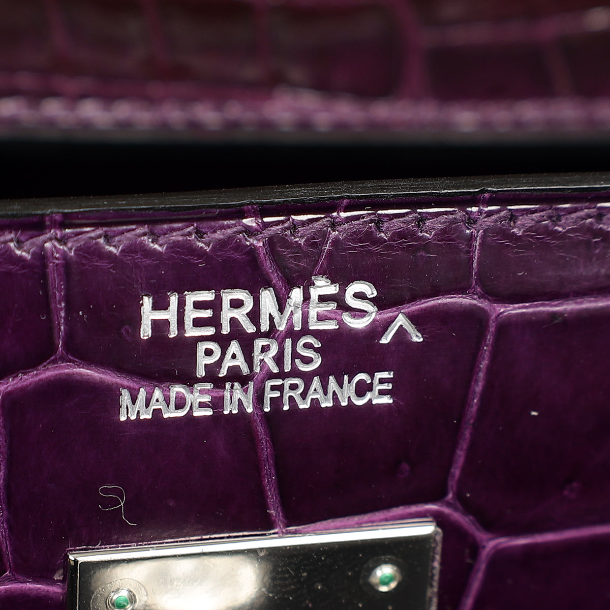 Hermes Shiny Porosus Crocodile Birkin 40-Hermes-THE CLOSET