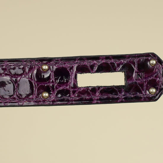 Hermes Shiny Porosus Crocodile Birkin 40-Hermes-THE CLOSET