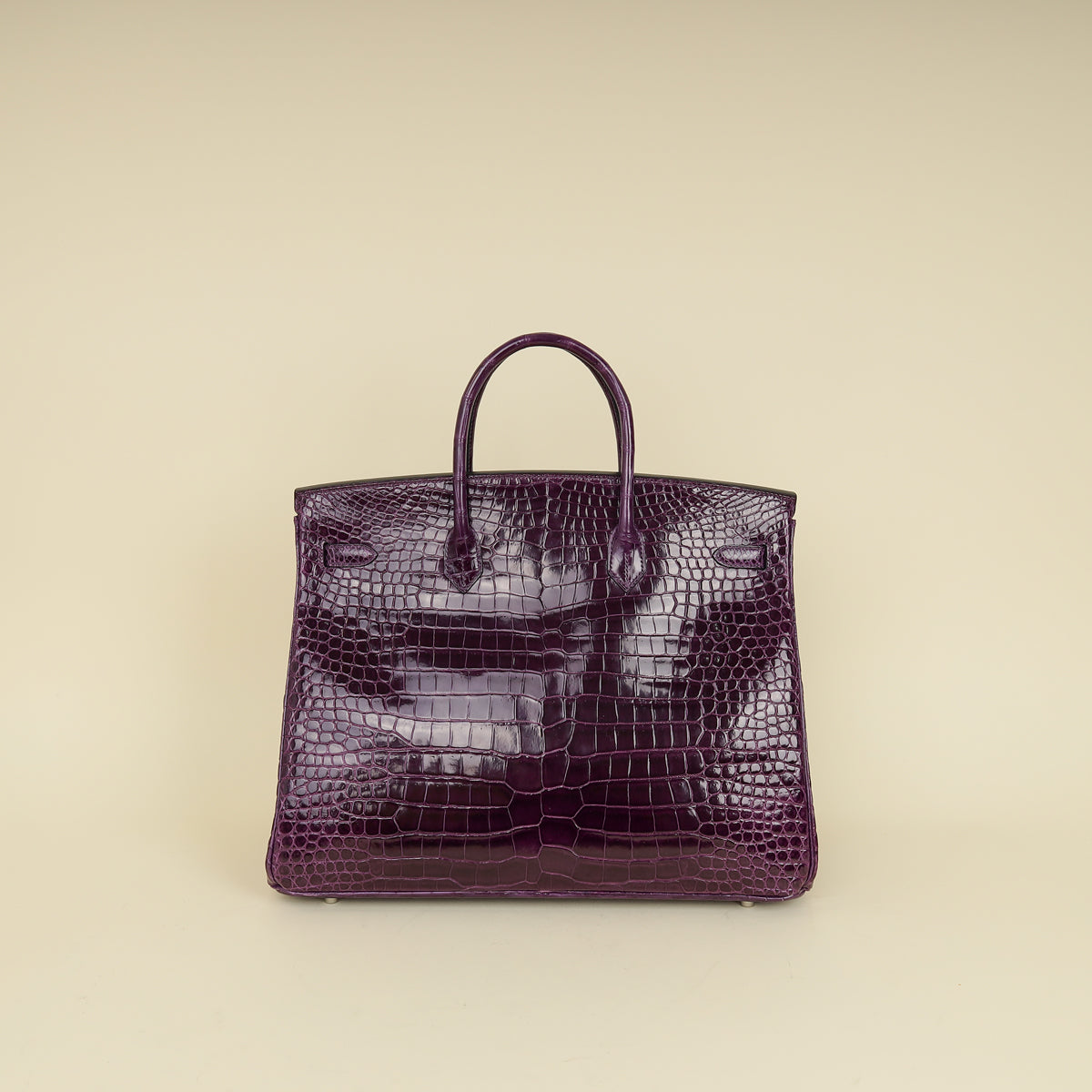 Hermes Shiny Porosus Crocodile Birkin 40-Hermes-THE CLOSET