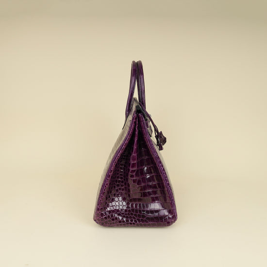 Hermes Shiny Porosus Crocodile Birkin 40-Hermes-THE CLOSET