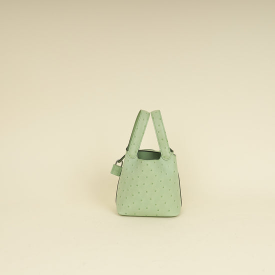 Hermes Ostrich Micro Picotin Lock 14 Bag-Hermes-THE CLOSET