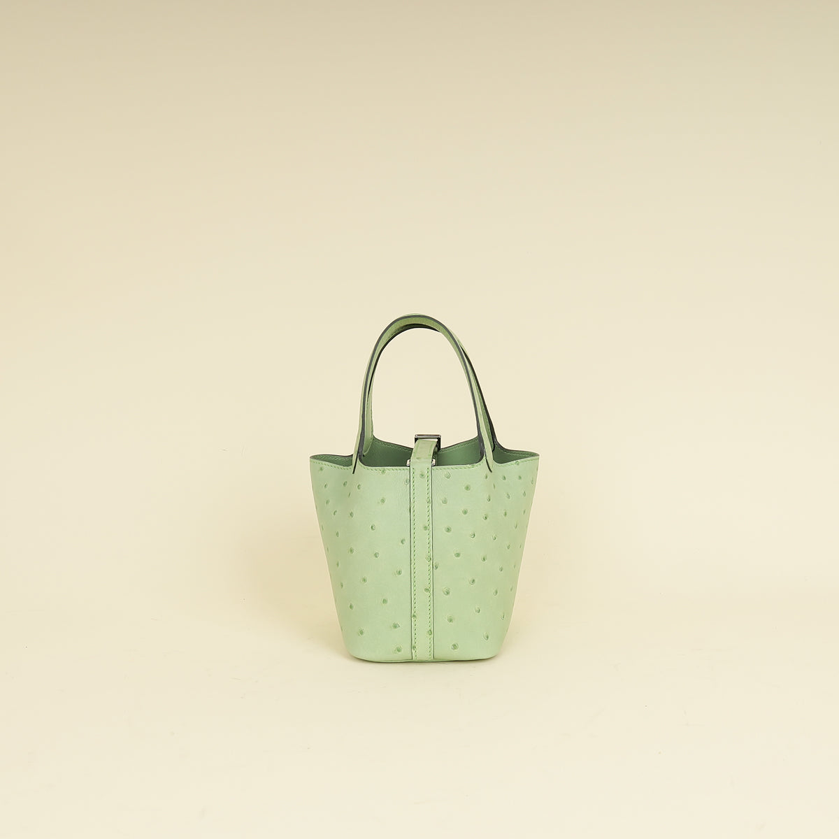 Hermes Ostrich Micro Picotin Lock 14 Bag-Hermes-THE CLOSET