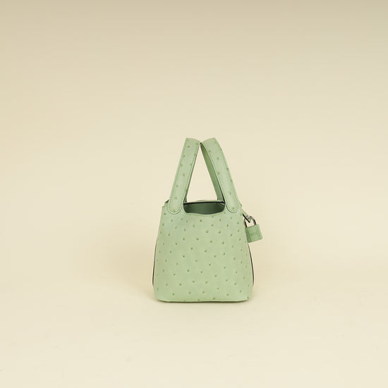 Hermes Ostrich Micro Picotin Lock 14 Bag-Hermes-THE CLOSET