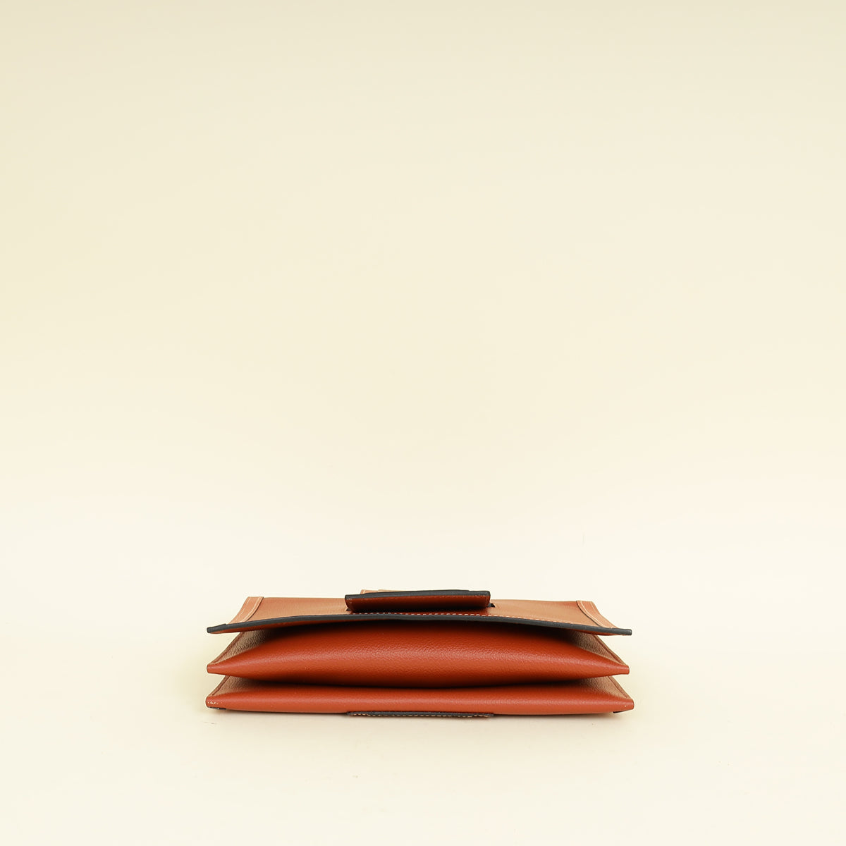 Hermes Bicolor H Passant Clutch Bag