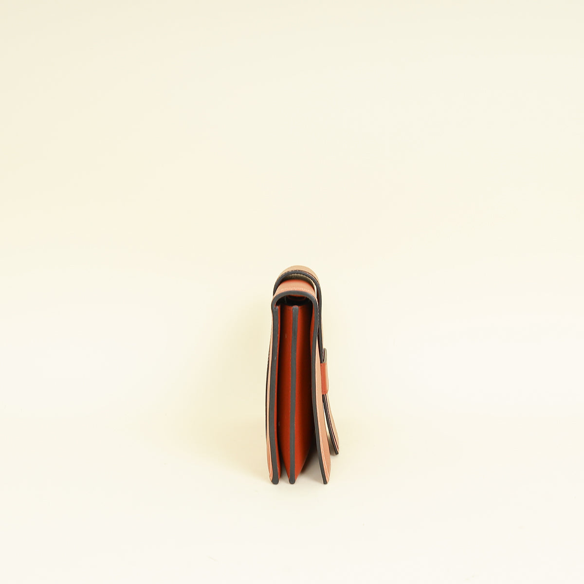 Hermes Bicolor H Passant Clutch Bag