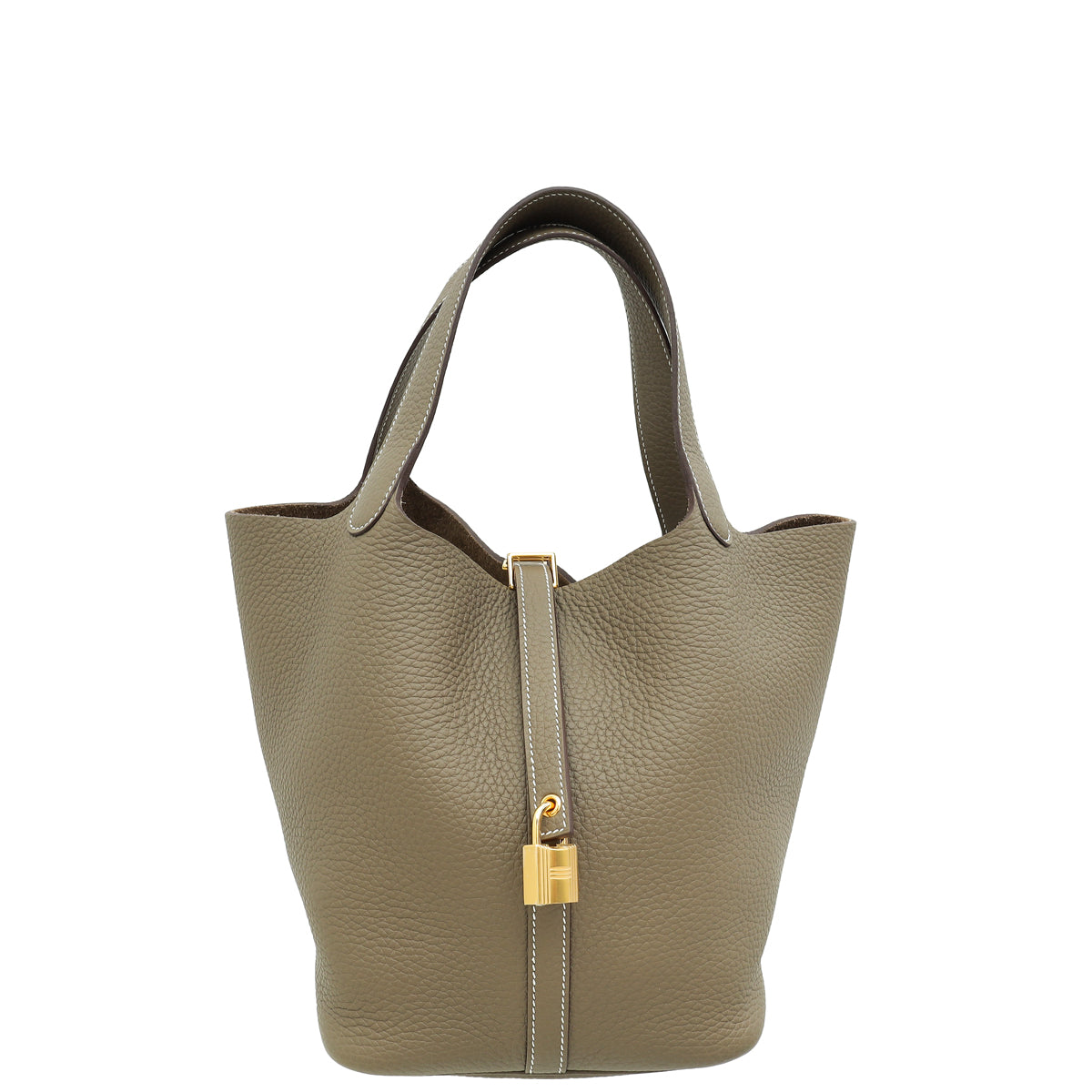 Hermes Etoupe Picotin Lock 22 Bag