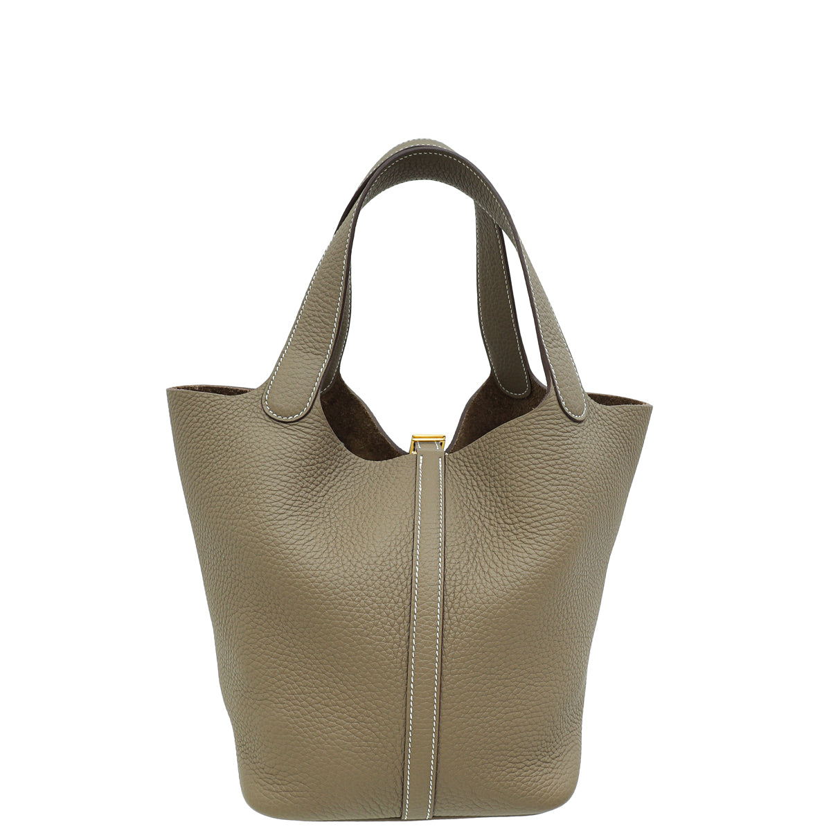 Hermes Etoupe Picotin Lock 22 Bag