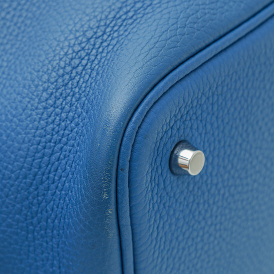 Hermes Bleu Royal Picotin Lock 22 Bag