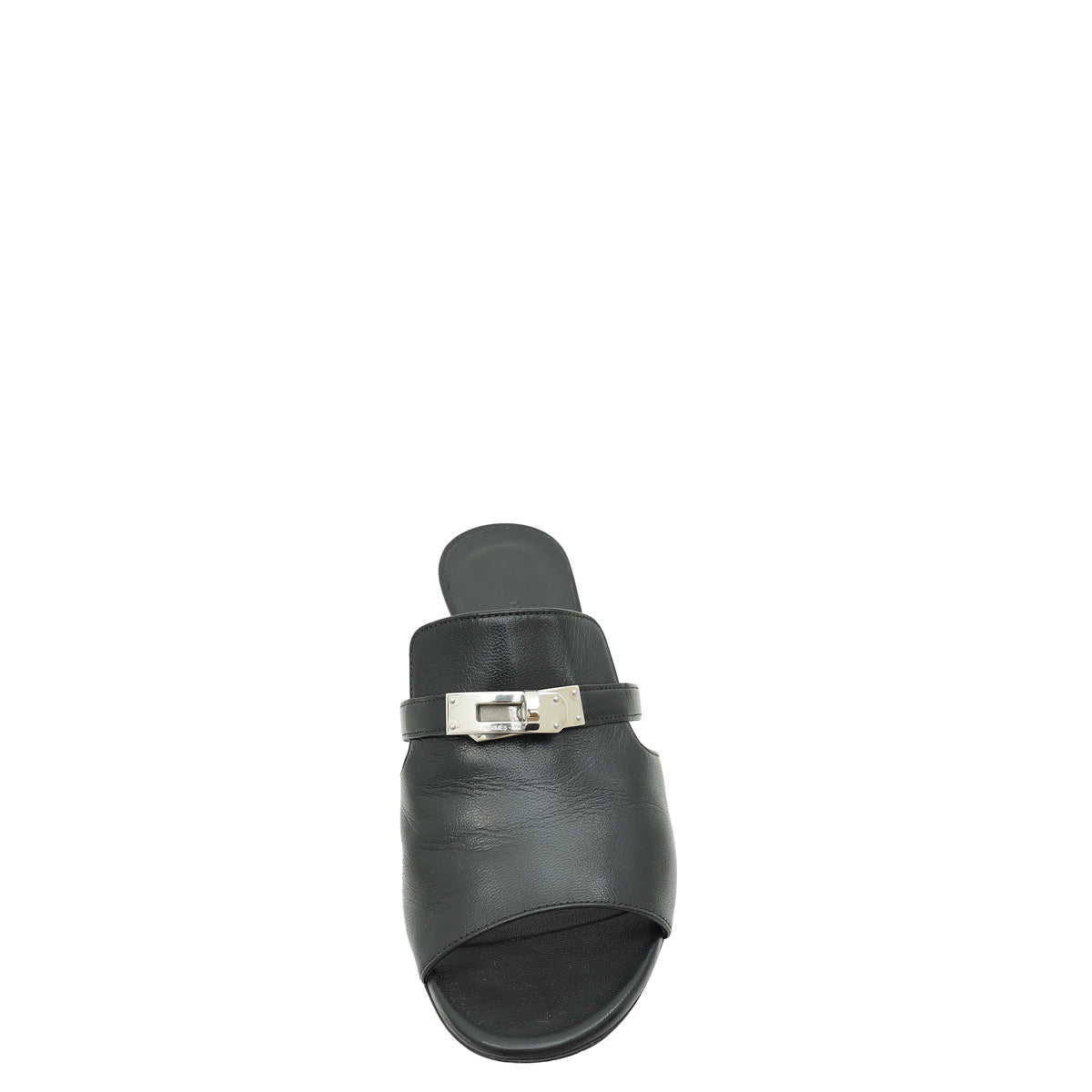 Hermes Noir Candy Sandal 37-Hermes-THE CLOSET