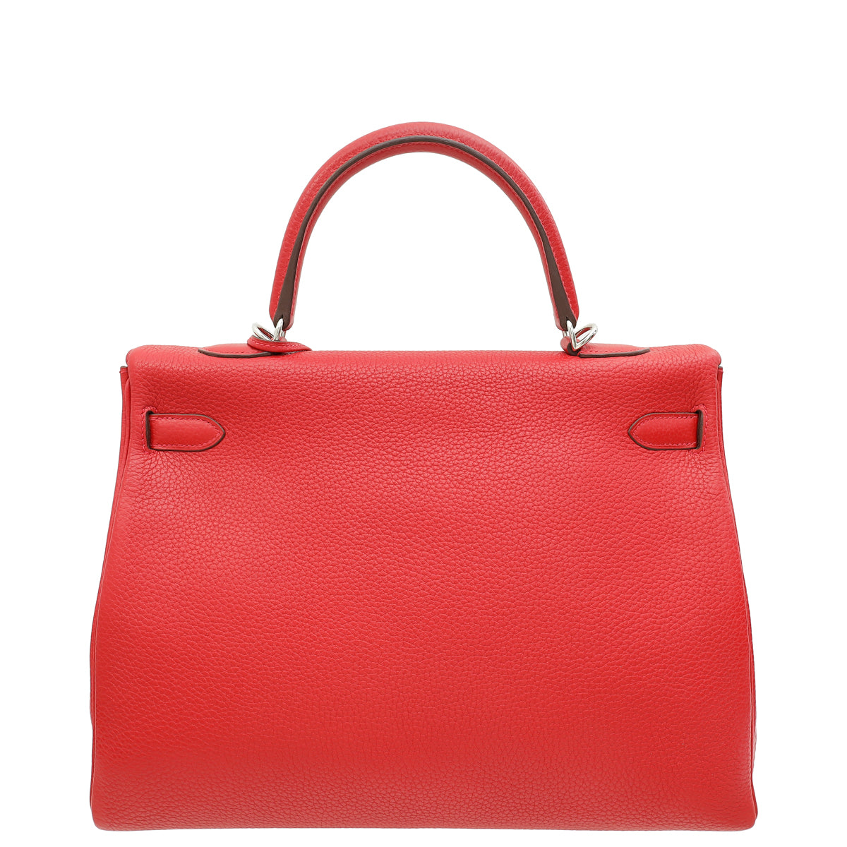 Hermes Rouge Casaque Retourne Kelly 35 Bag-Hermes-THE CLOSET