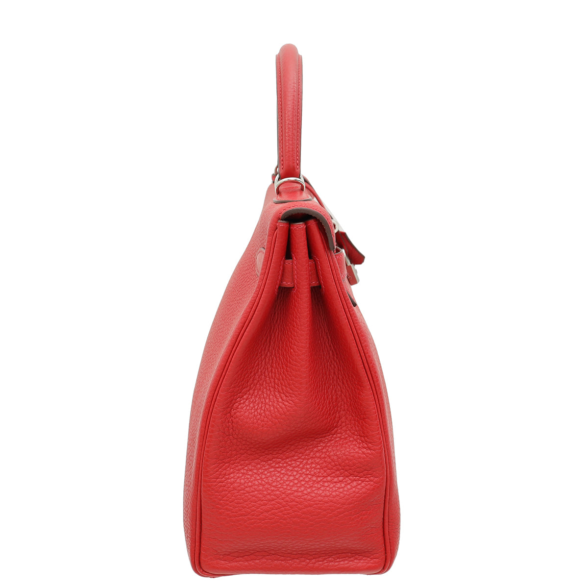 Hermes Rouge Casaque Retourne Kelly 35 Bag